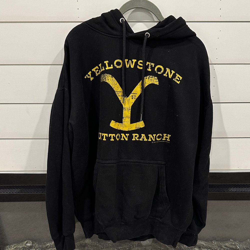 Yellowstone Dutton Ranch Black Hoodie